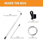 FastRack Auto Clamp Siphoning Kit with Tubing