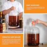 3 Gallon Glass Carboy for Brewing and Fermenting