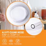 FastRack Auto Clamp Siphoning Kit with Tubing