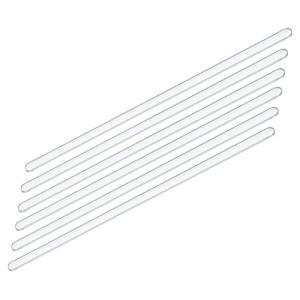 Borosilicate Glass Stir Rods - 6 Pack, 7.87