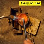 3 Pcs Graphite Stir Rods for High-Temperature Use