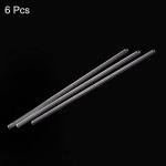 Borosilicate Glass Stir Rods - 6 Pack, 7.87