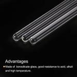 Borosilicate Glass Stir Rods - 6 Pack, 7.87