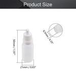 30 Pack 10ml Plastic Liquid Dropper Bottles