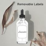 6 Pack 4 oz Clear Dropper Bottles with Accessories