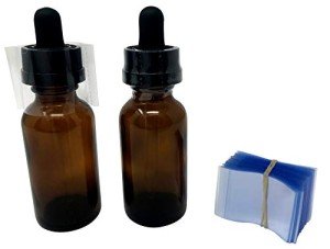 Clear Shrink Bands for Bottles (250 Pack)