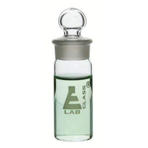 EISCO Tall Form Weighing Bottle, 25ml Borosilicate