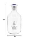EISCO 1000mL Borosilicate Glass Reagent Bottle