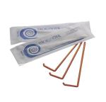 Biologix Sterile L-Shaped Cell Spreader, Orange