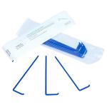 Blue Polypropylene Sterile Disposable L-Shaped Cell Spreaders