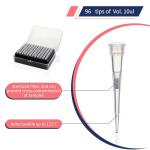 10µL Universal Filter Pipette Tips - 960 Tips