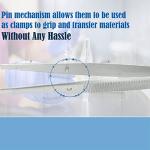 Stainless Steel 6" Fine Point Lab Tweezers