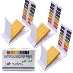 3 Pack pH Test Paper Strips with Storage Case