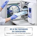 Stainless Steel 6" Fine Point Lab Tweezers