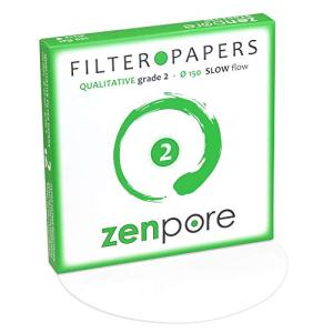 15cm Qualitative Filter Paper for Labs - 100 Discs