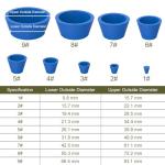 FunChem 9-Pack Filter Adapter Cones Set