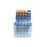 5-Pack Polycarbonate CryoBox Vial Rack (Blue)