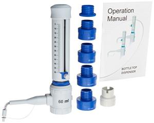Bottle Top Dispenser (5-60ml) by United Scientific