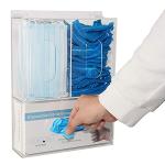 Acrylic Wall-Mount Dispenser for Gloves and Masks