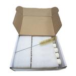 Test Tube Set with Rubber Stoppers and Brush