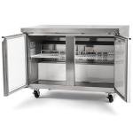 Peak Cold Stainless Steel 48" Under Counter Freezer