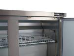 Peak Cold Stainless Steel 48" Under Counter Freezer