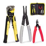 Self-Adjusting Wire Stripper and Crimping Tool Kit