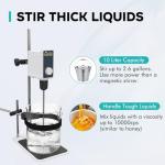 LAB FISH Adjustable Speed Overhead Stirrer 10L