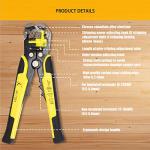 Self-Adjusting Wire Stripper and Crimping Tool Kit