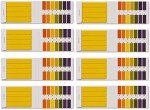 Famgee 8 Pack Universal pH Test Strips