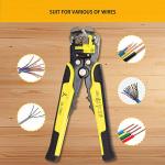 Self-Adjusting Wire Stripper and Crimping Tool Kit