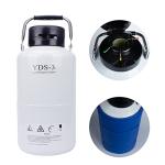 3L Liquid Nitrogen Dewar with Carry Bag & Canisters