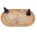 12-Pack 1 oz Clear Glass Essential Oil Bottles