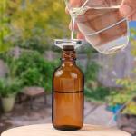 4-Pack 2 oz Leak-Proof Glass Dropper Bottles