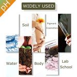3 Pack pH Test Paper Strips with Storage Case