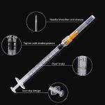 1ml Disposable Syringe with 25G Needle, 50 Pack