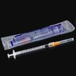 1ml Disposable Syringe with 25G Needle, 50 Pack