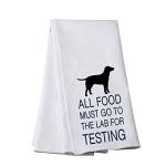 Lab Testing Tea Towel for Dog Lovers