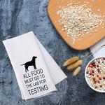 Lab Testing Tea Towel for Dog Lovers