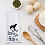 Lab Testing Tea Towel for Dog Lovers