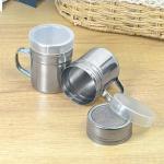 Stainless Steel Powdered Sugar Shaker Set - 2 Pack