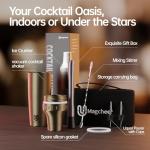 Magcheer 30oz Insulated Cocktail Shaker Set