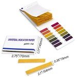 Famgee 8 Pack Universal pH Test Strips