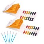 2 Pack Universal pH Test Strips for Multiple Uses