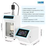 Touch Screen Ultrasonic Homogenizer for Emulsification