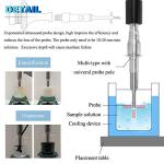 Touch Screen Ultrasonic Homogenizer for Emulsification