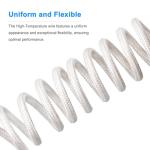 Mica High Temperature Insulated Wire, 10Ft 17AWG