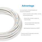 Mica High Temperature Insulated Wire, 10Ft 17AWG