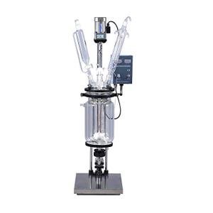 1L-100L Jacketed Glass Reactor with Digital Display