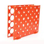 50-Hole Detachable Centrifuge Tube Rack - Orange